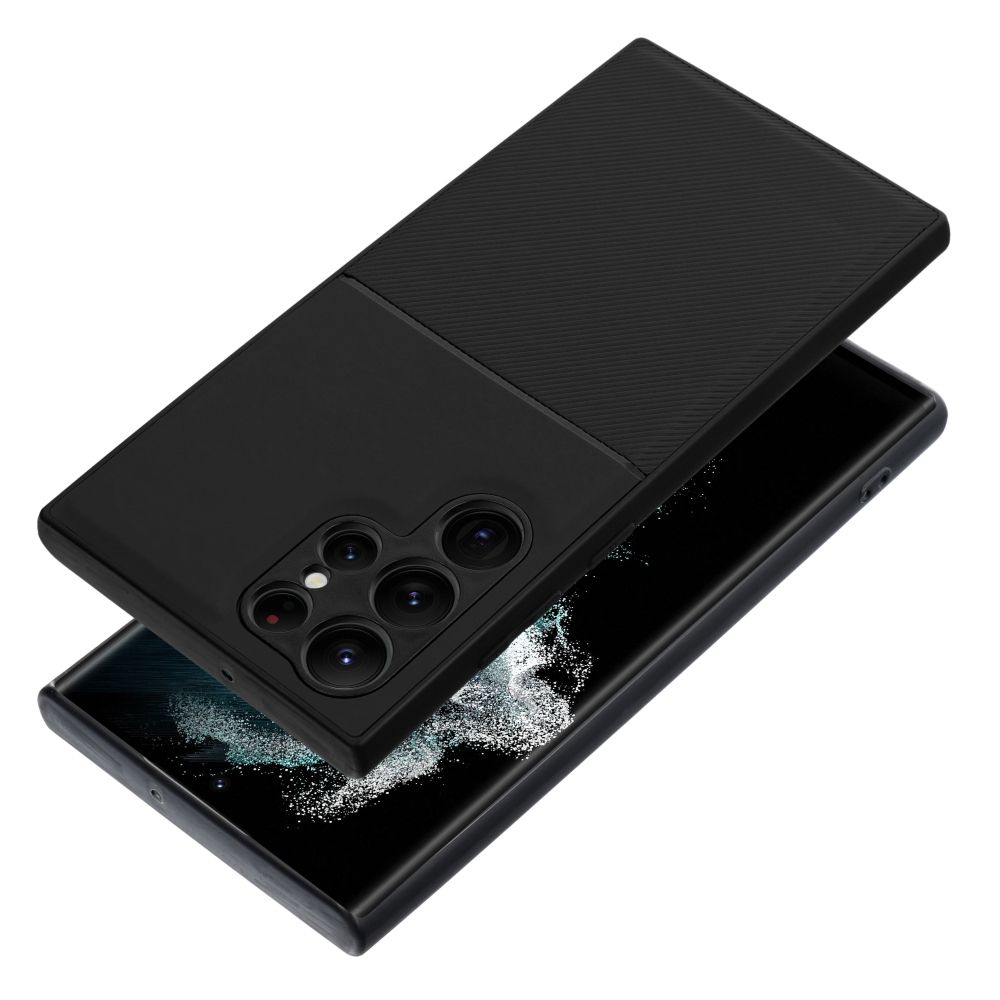 SAMSUNG Galaxy S22 Ultra fekete NOBLE tok