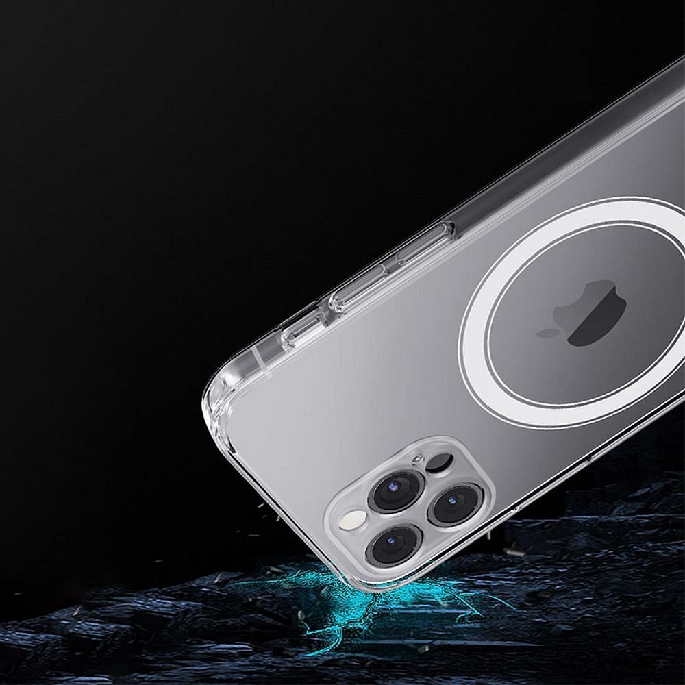 IPHONE 13 Pro Max Átlátszó MAG tok kameravédelemmel MagSafe-kompatibilis
