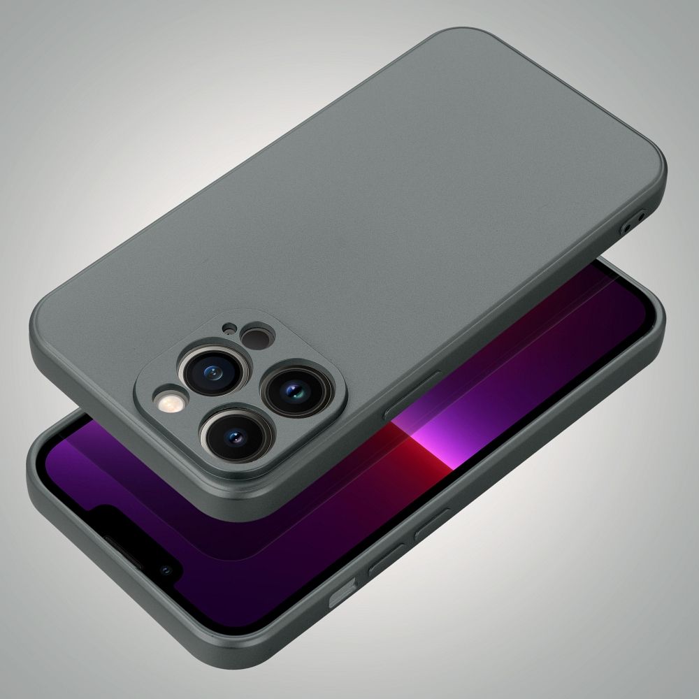 IPHONE 13 szürke METALLIC tok
