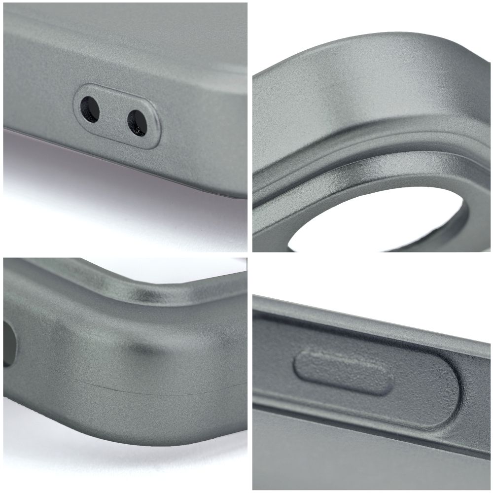 IPHONE 13 szürke METALLIC tok