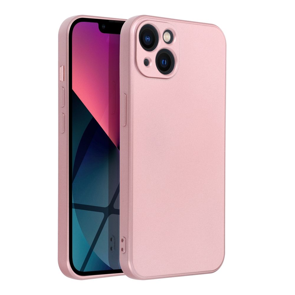 IPHONE 13 rózsaszín METALLIC tok