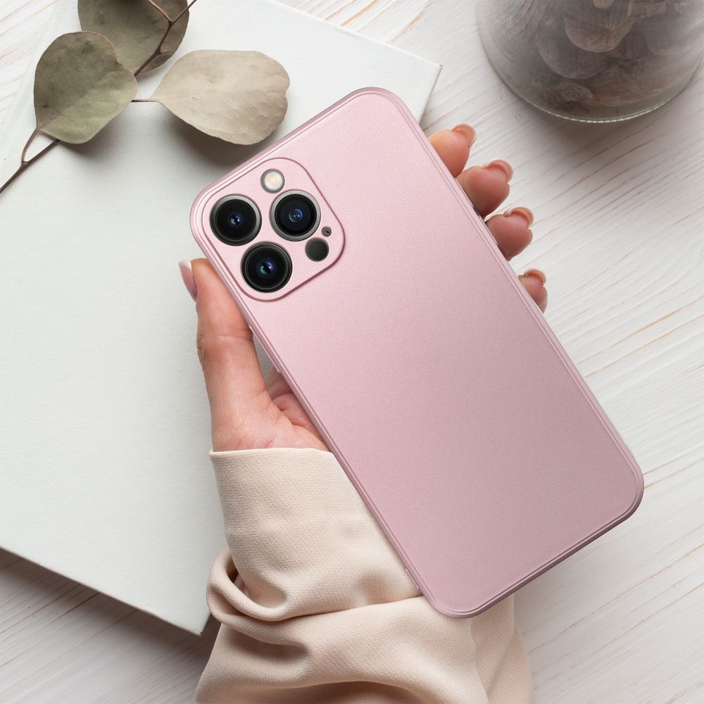 IPHONE 13 rózsaszín METALLIC tok