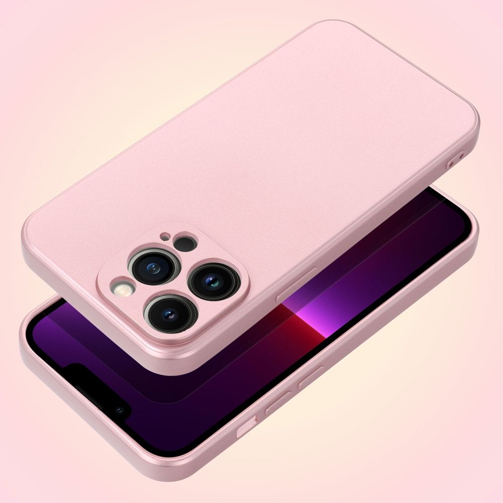 IPHONE 13 rózsaszín METALLIC tok