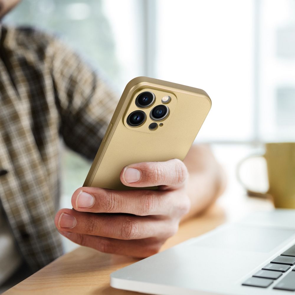 IPHONE 13 arany METALLIC tok