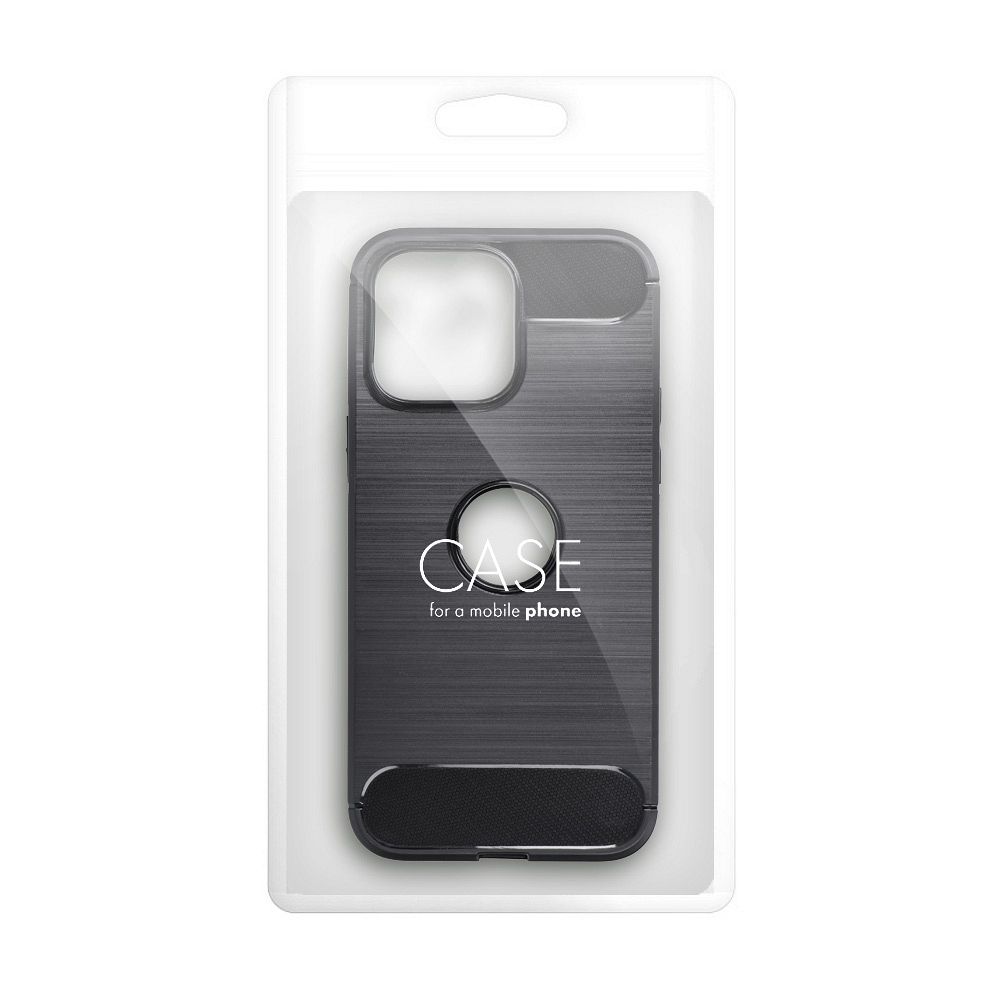 IPHONE 14 Plus fekete KARBON tok