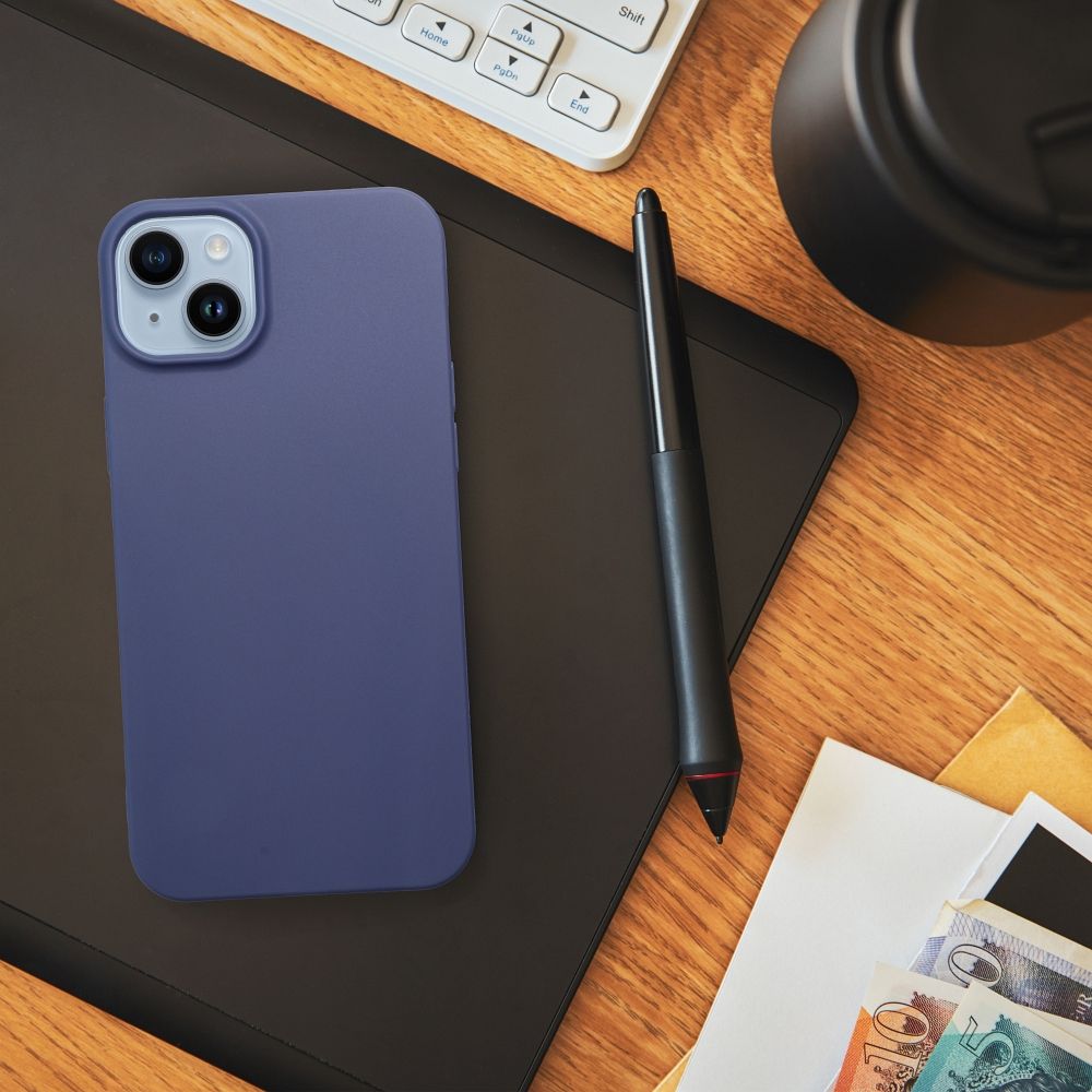 IPHONE 12 kék MATT tok