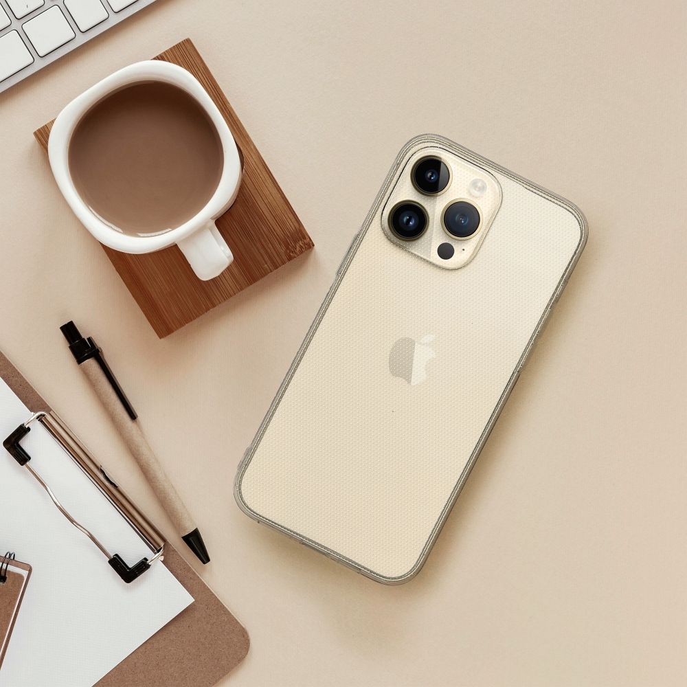 IPHONE 12 Pro Max (kameravédelem) Átlátszó tok 2 mm