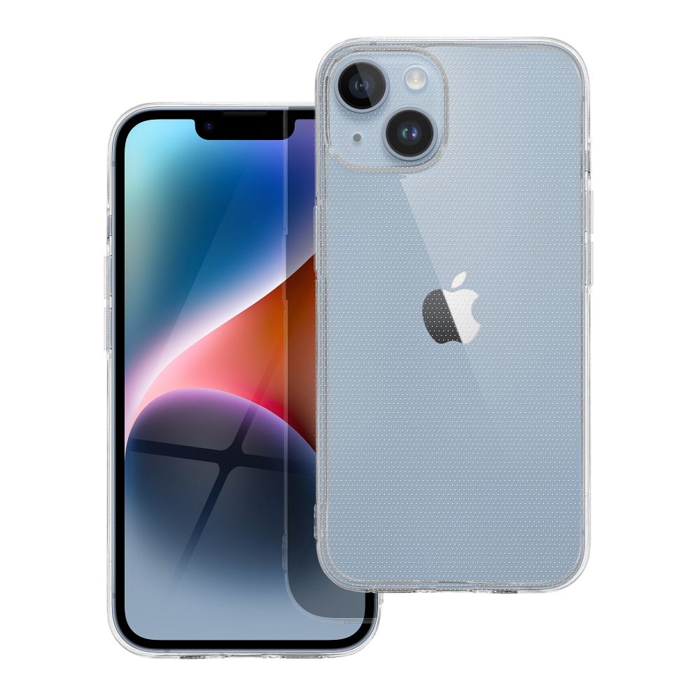 IPHONE 14 (kameravédelem) Átlátszó tok 2 mm
