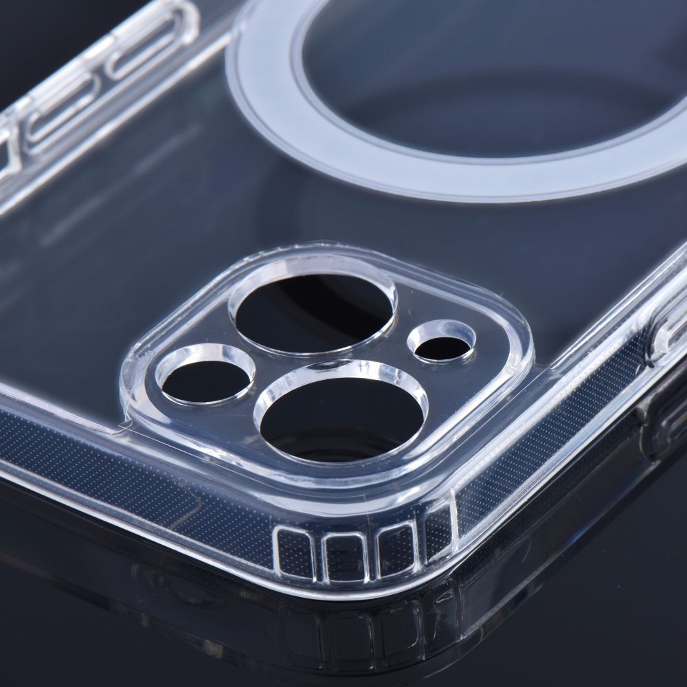 IPHONE 14 Pro Max Átlátszó MAG tok kameravédelemmel MagSafe-kompatibilis