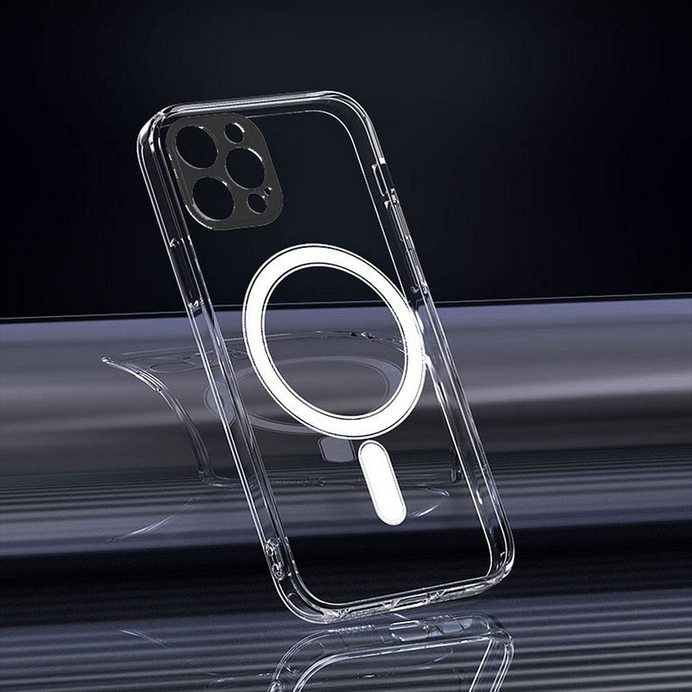 IPHONE 14 Pro Max Átlátszó MAG tok kameravédelemmel MagSafe-kompatibilis