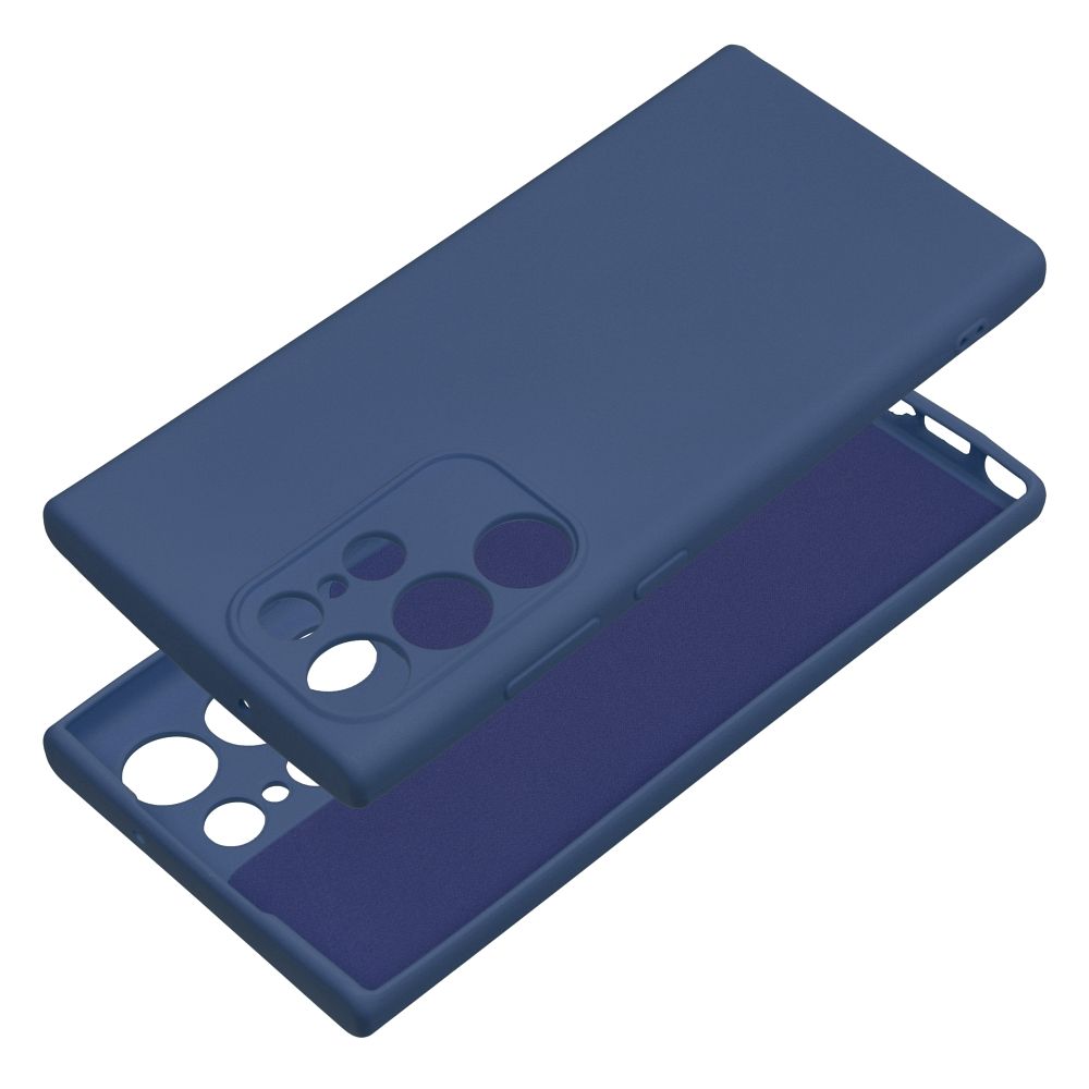 SAMSUNG Galaxy S23 Ultra kék SZILIKON tok