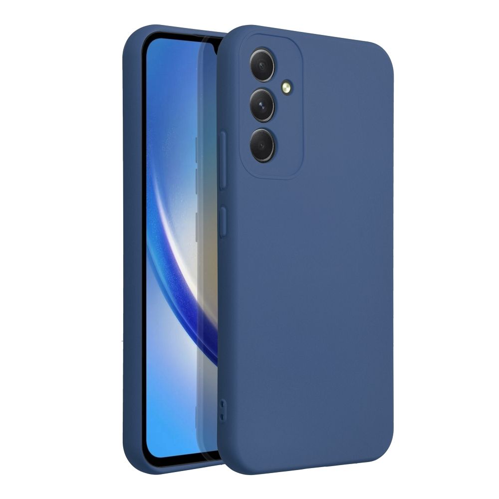 SAMSUNG Galaxy A34 5G kék SZILIKON tok
