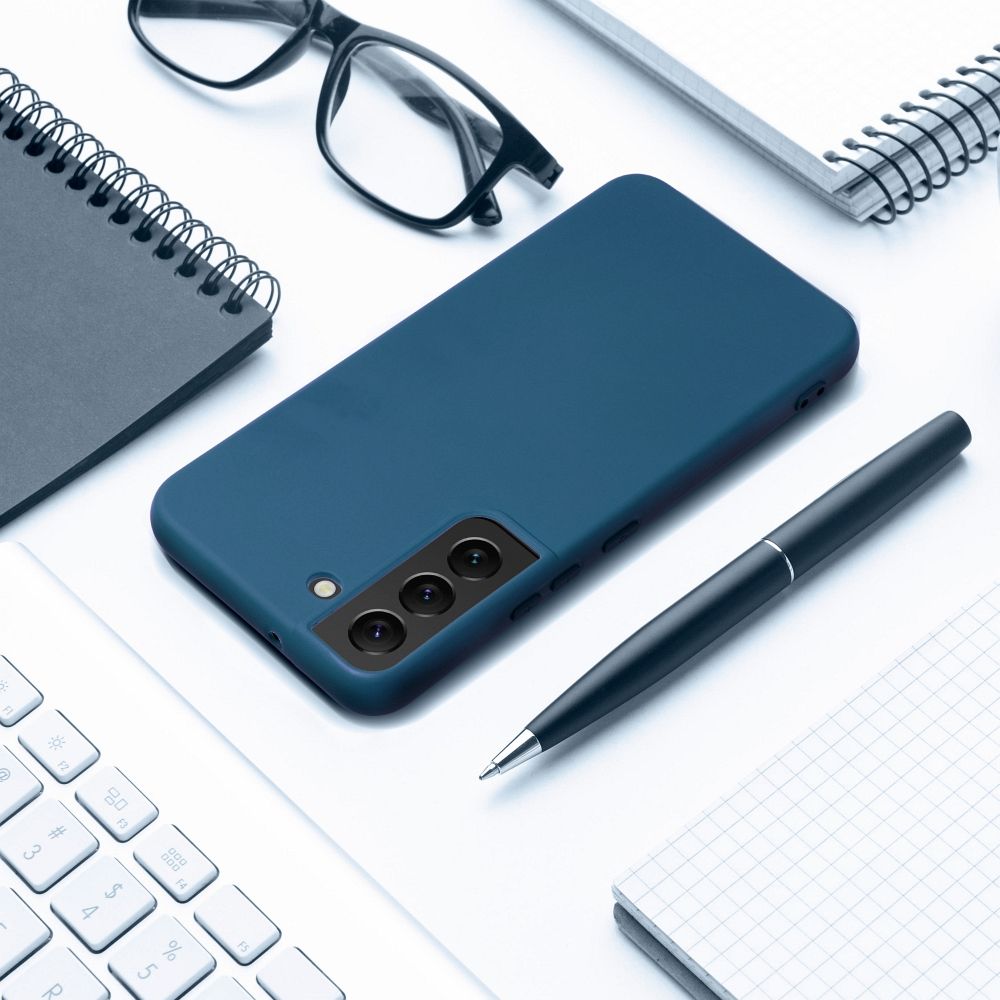 SAMSUNG Galaxy A34 5G kék SZILIKON tok