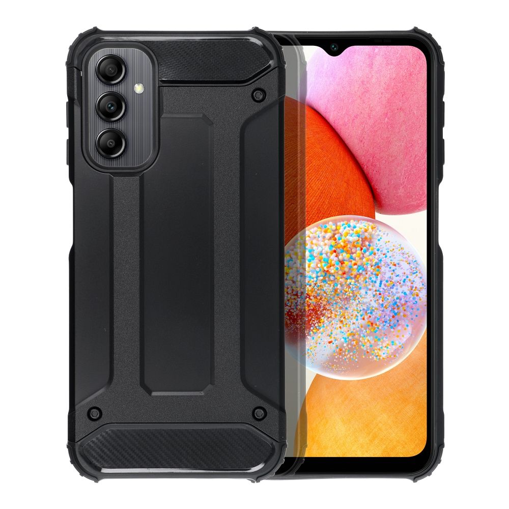 SAMSUNG Galaxy A14 5G / A14 4G fekete ARMOR tok