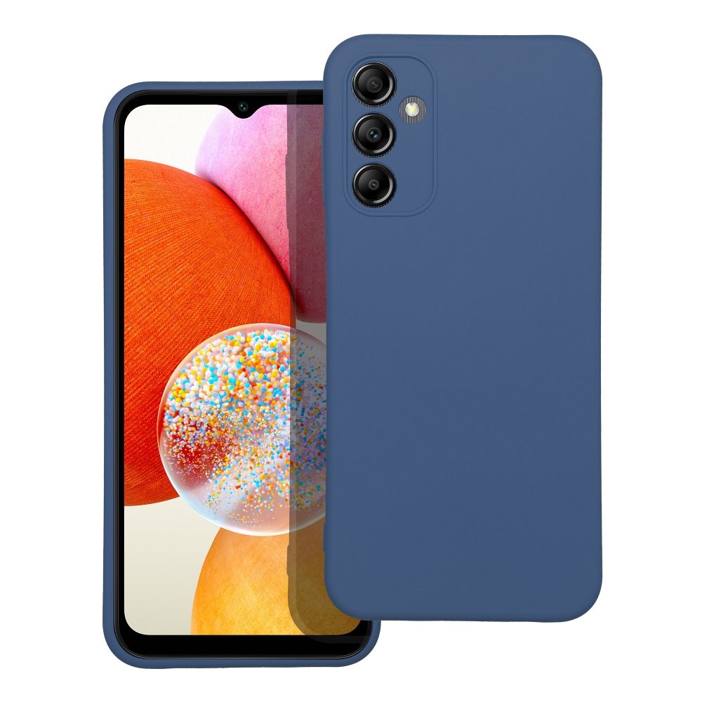 SAMSUNG Galaxy A14 5G / A14 4G kék SZILIKON tok