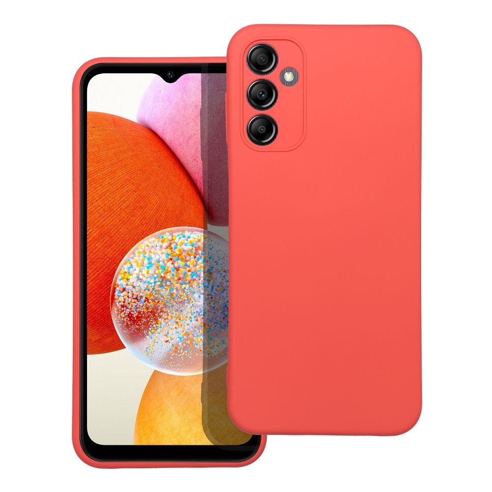 SAMSUNG Galaxy A14 5G / A14 4G Peach SZILIKON tok