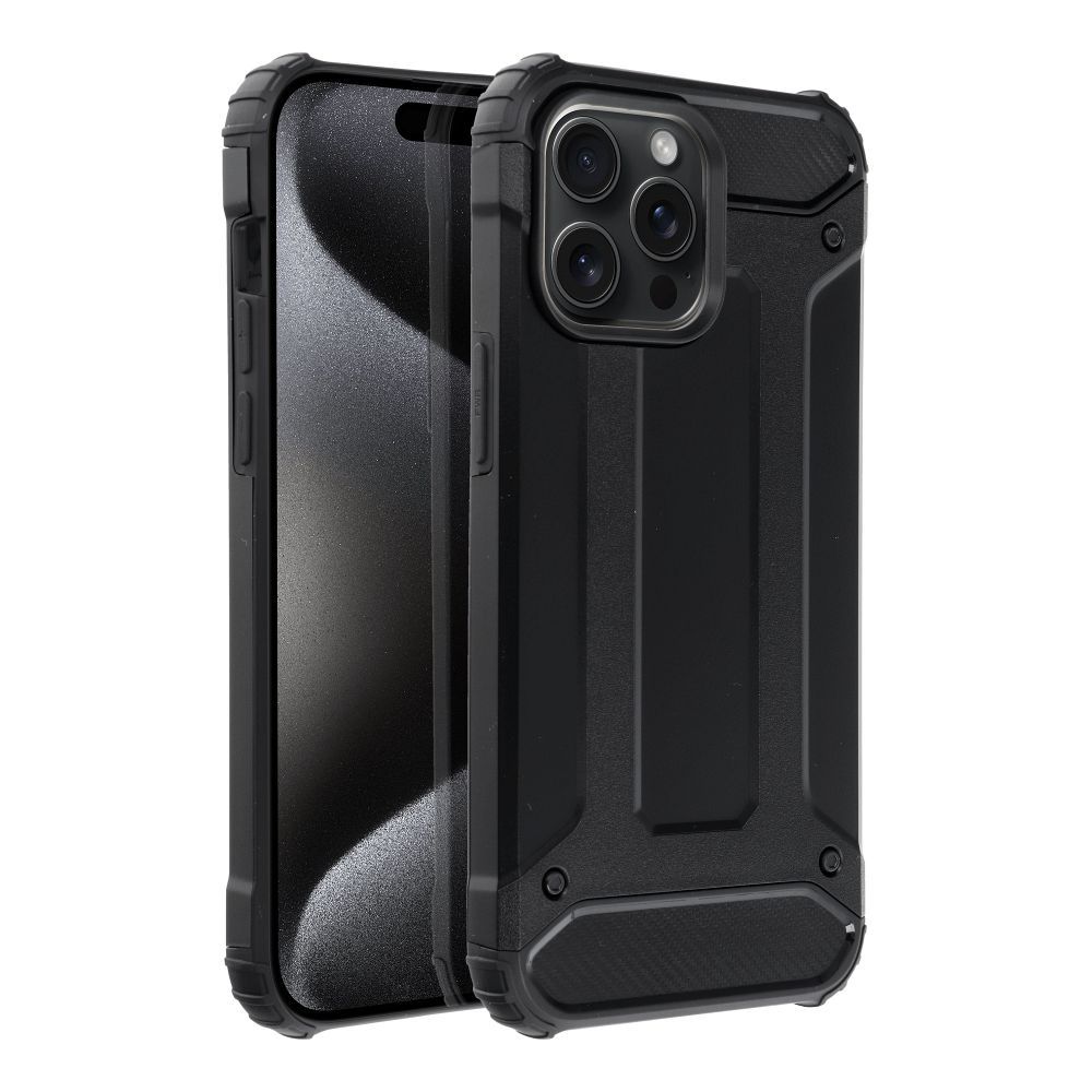 IPHONE 15 Pro Max fekete ARMOR tok