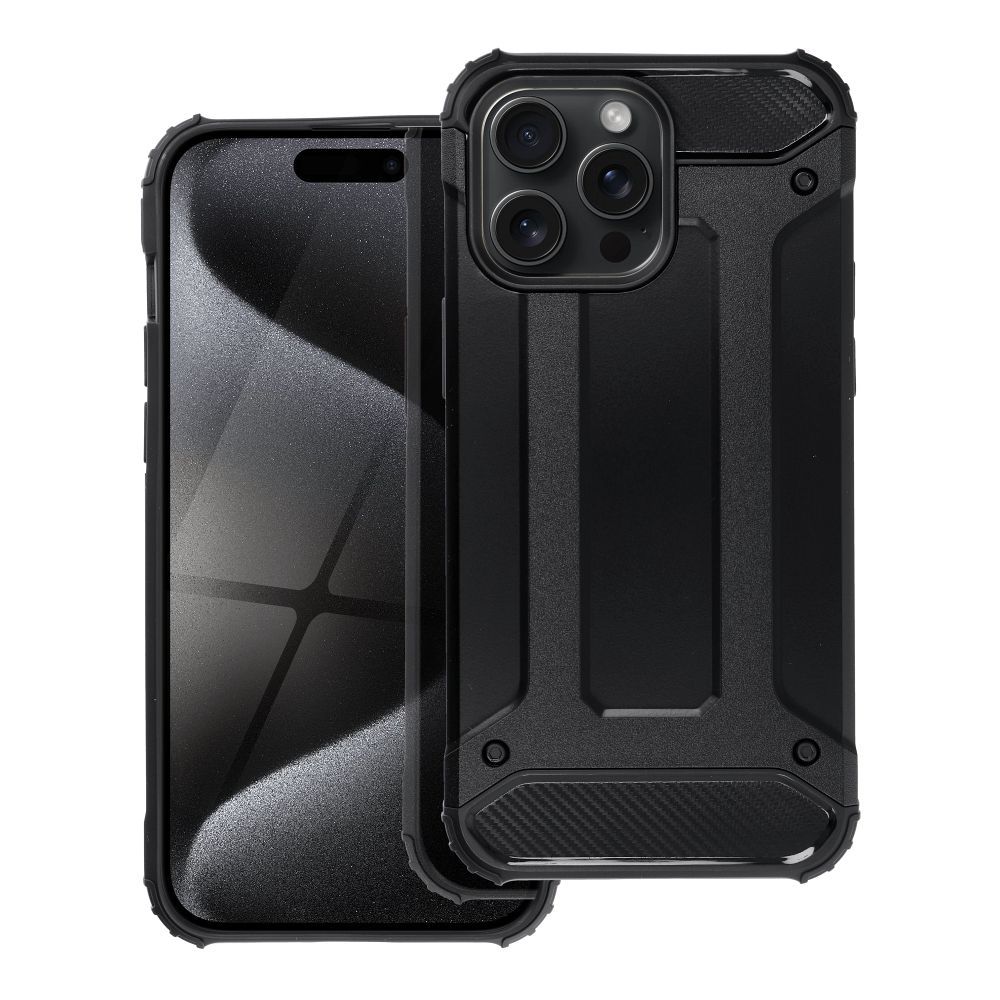 IPHONE 15 Pro Max fekete ARMOR tok