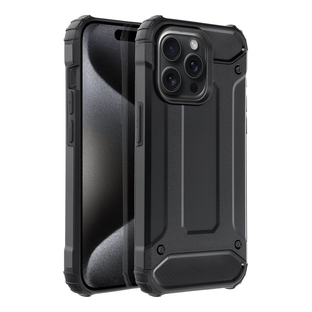 IPHONE 15 Pro fekete ARMOR tok