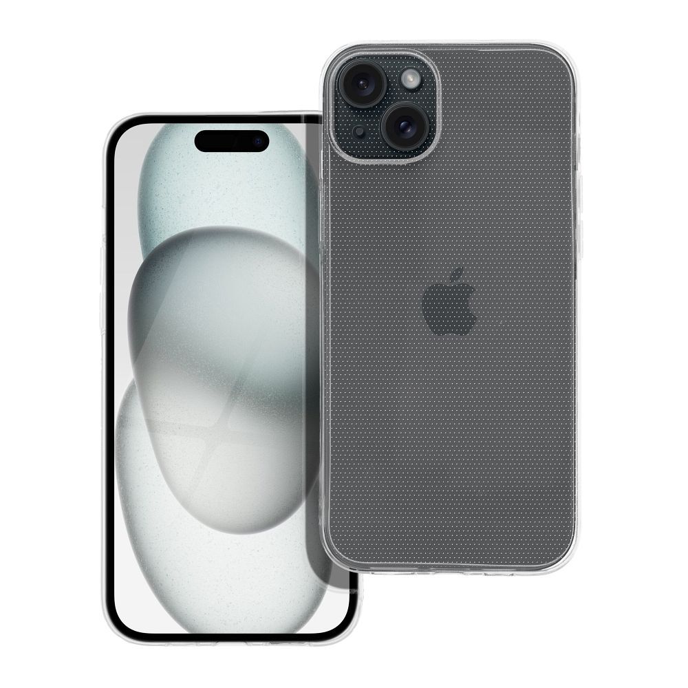 IPHONE 15 Plus (kameravédelem) Átlátszó tok 2 mm