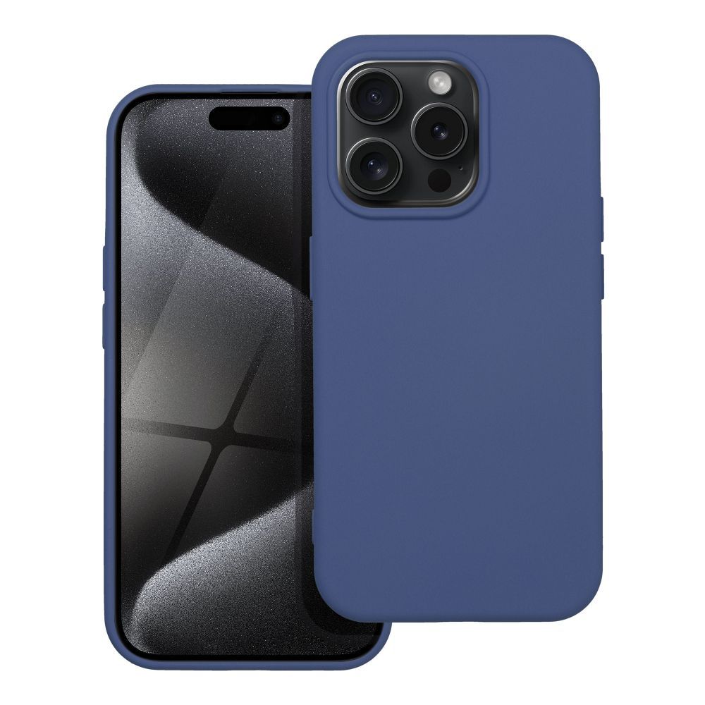 IPHONE 15 Pro kék SZILIKON tok