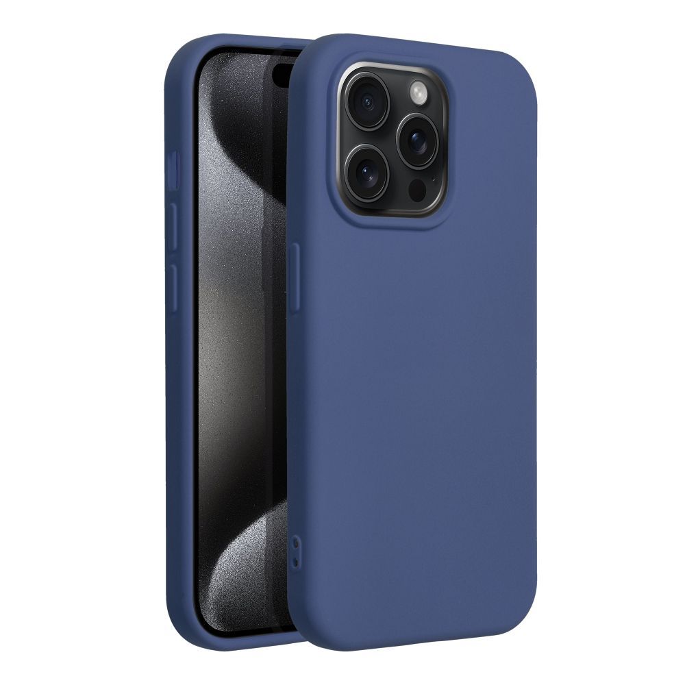 IPHONE 15 Pro kék SZILIKON tok