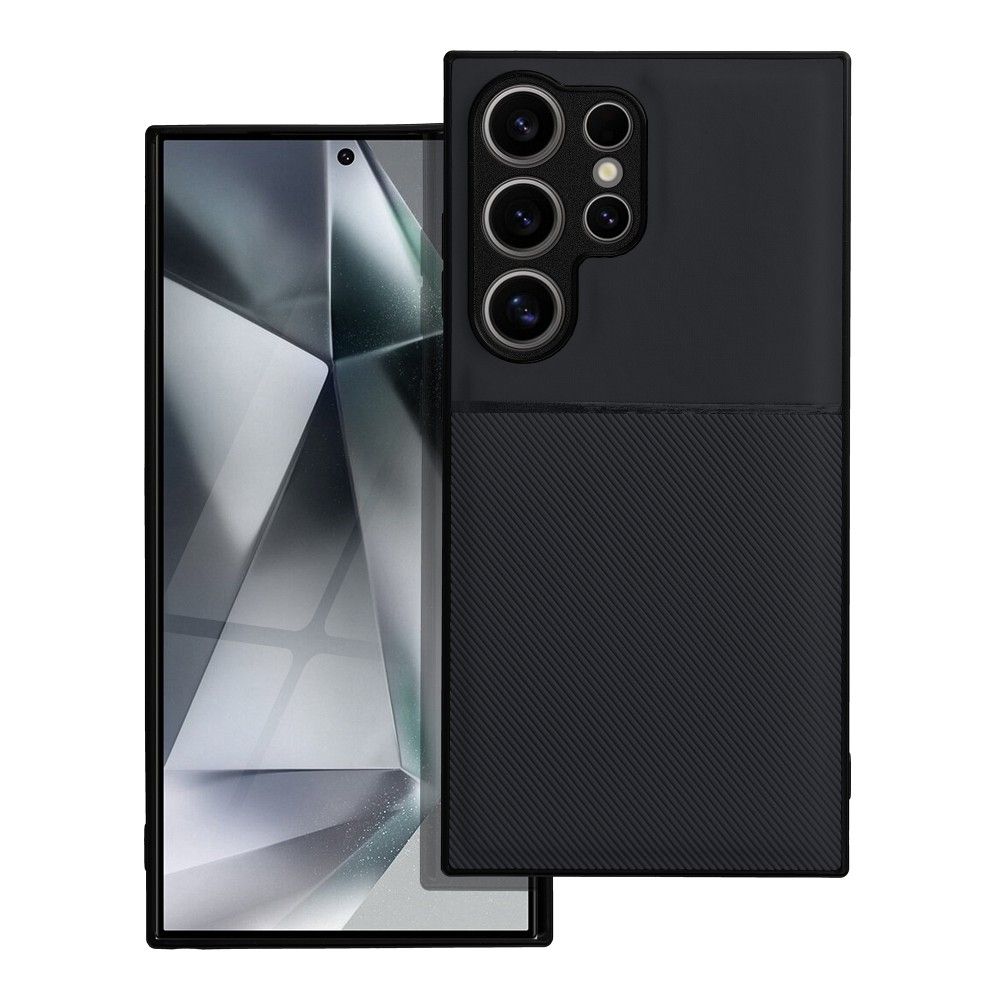 SAMSUNG Galaxy S24 Ultra fekete NOBLE tok