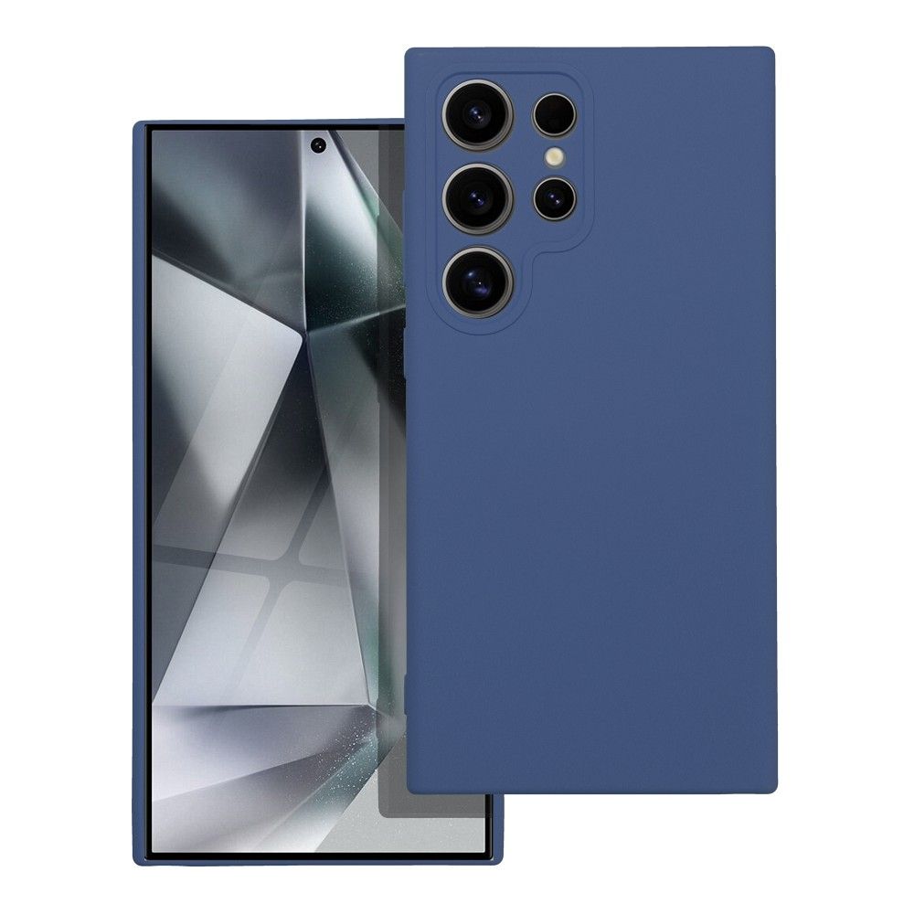 SAMSUNG Galaxy S24 Ultra kék SZILIKON tok
