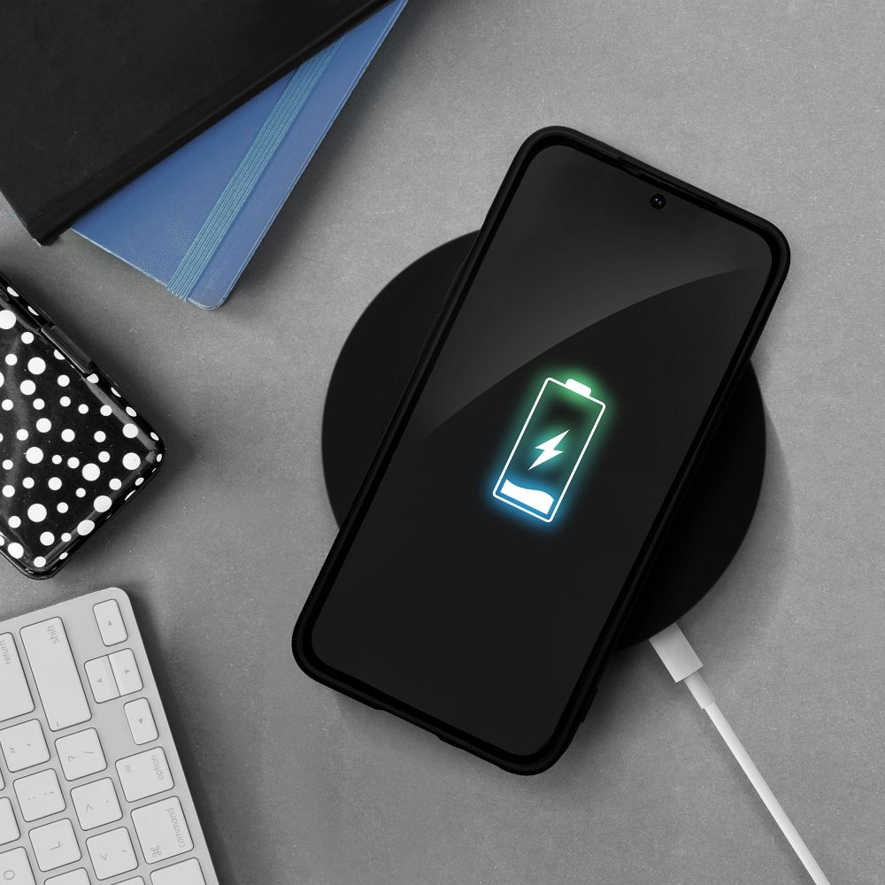 SAMSUNG Galaxy A05 fekete SZILIKON tok