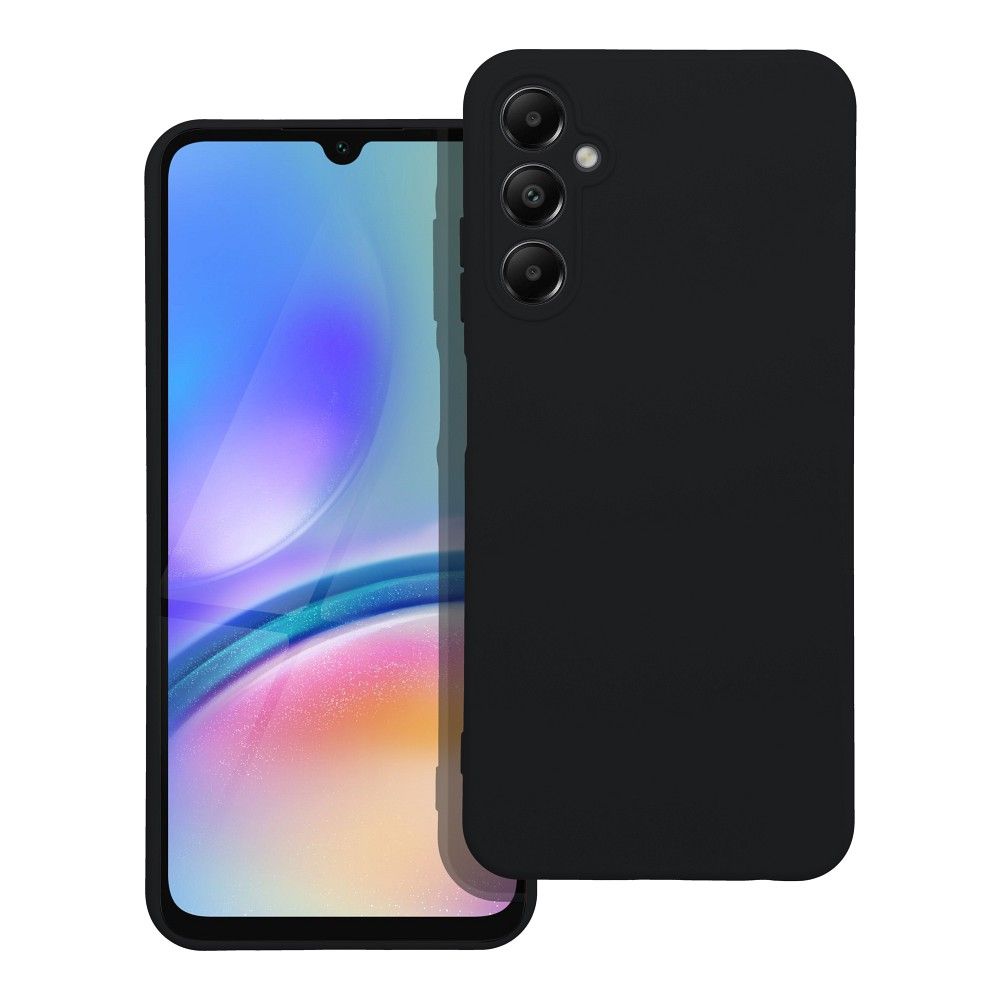 SAMSUNG Galaxy A05s fekete SZILIKON tok