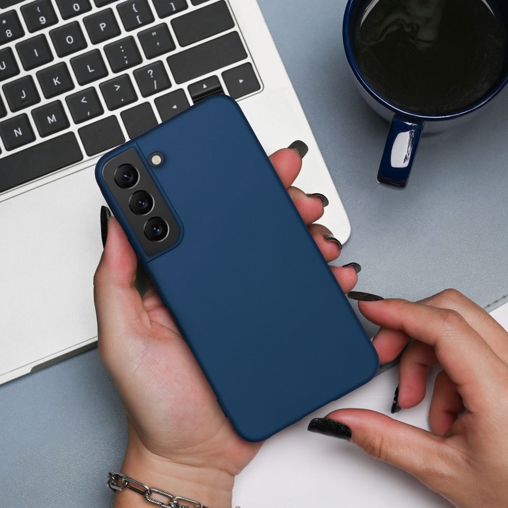 SAMSUNG Galaxy A05s kék SZILIKON tok