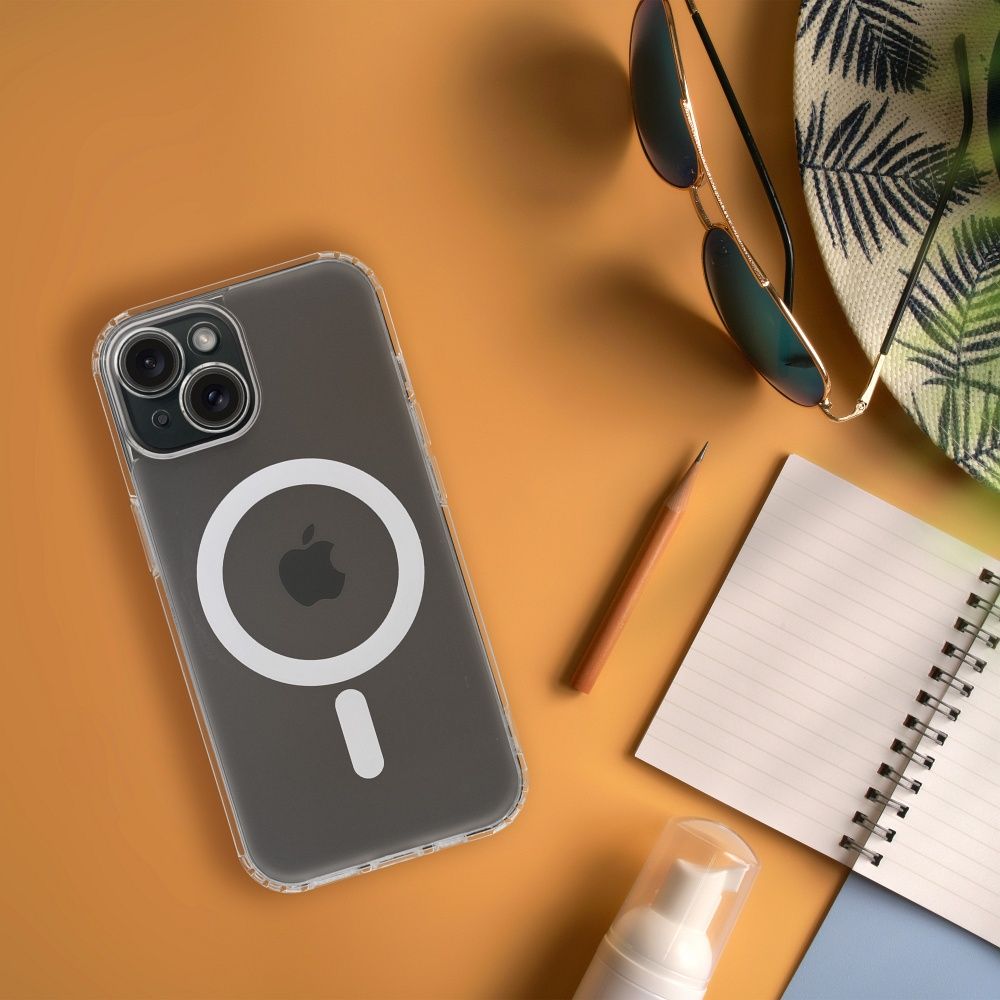 IPHONE 12 Pro Max átlátszó FROST MAG tok kameravédelemmel MagSafe-kompatibilis