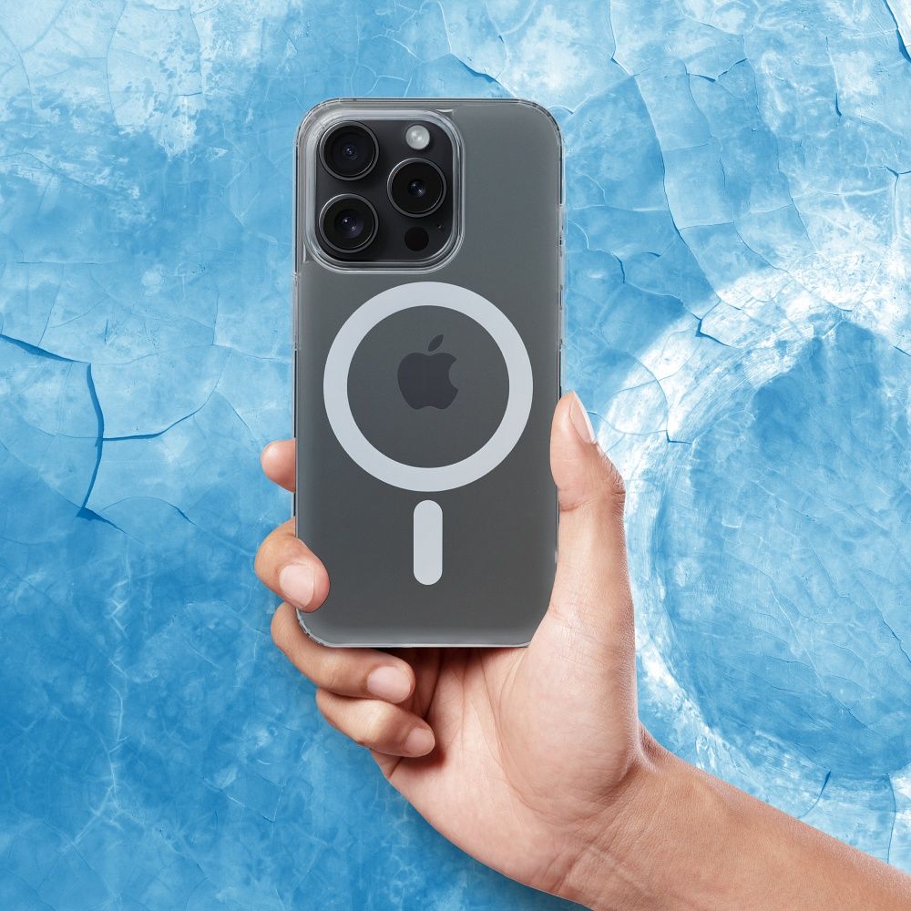 SAMSUNG Galaxy S24 Plus átlátszó FROST MAG tok MagSafe-kompatibilis
