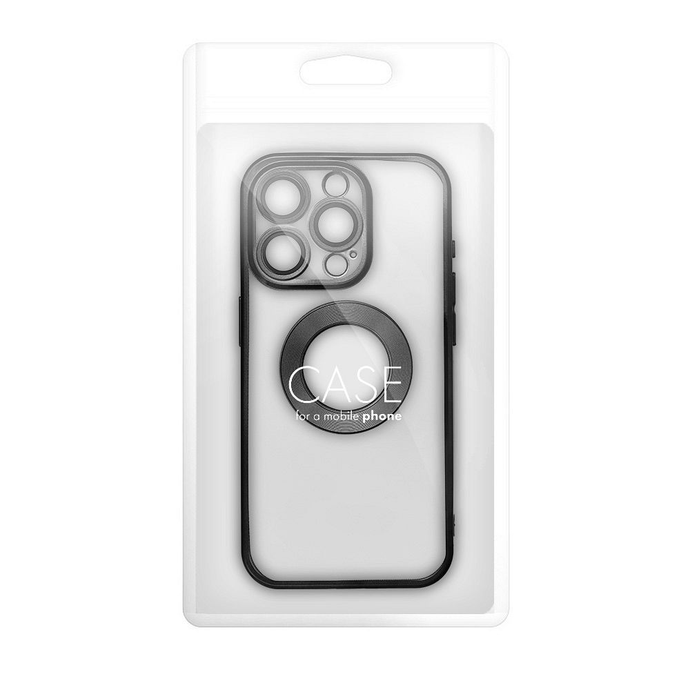 IPHONE 12 fekete GLAM Tok