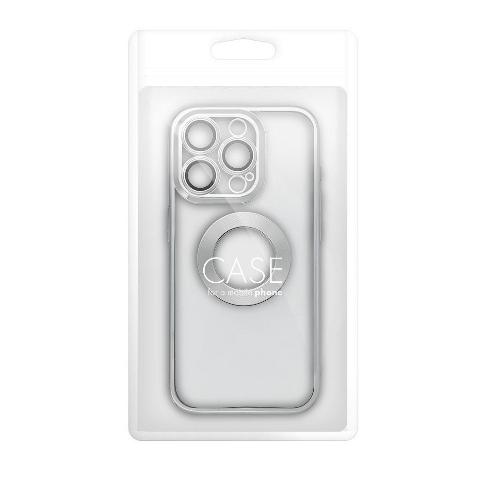 IPHONE 14 ezüst GLAM Tok