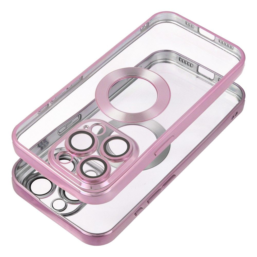 IPHONE 14 Pro rózsaszín GLAM Tok