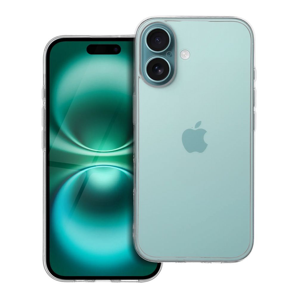 IPHONE 16 (kameravédelem) Átlátszó tok 2 mm