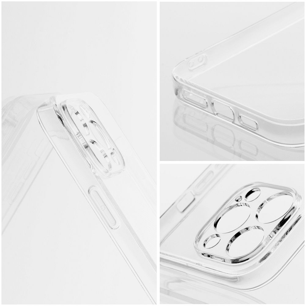 IPHONE 16 (kameravédelem) Átlátszó tok 2 mm