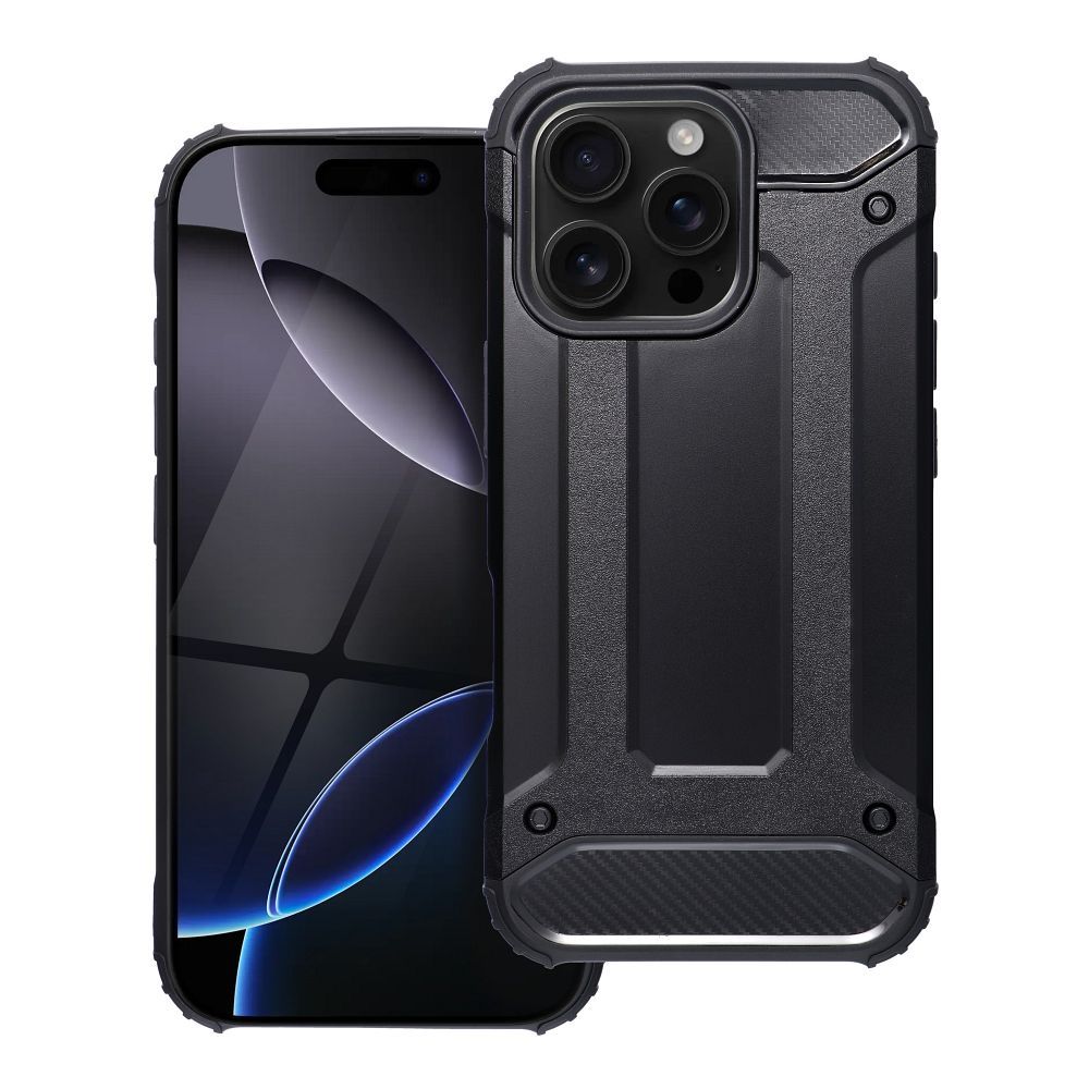 IPHONE 16 Pro fekete ARMOR tok