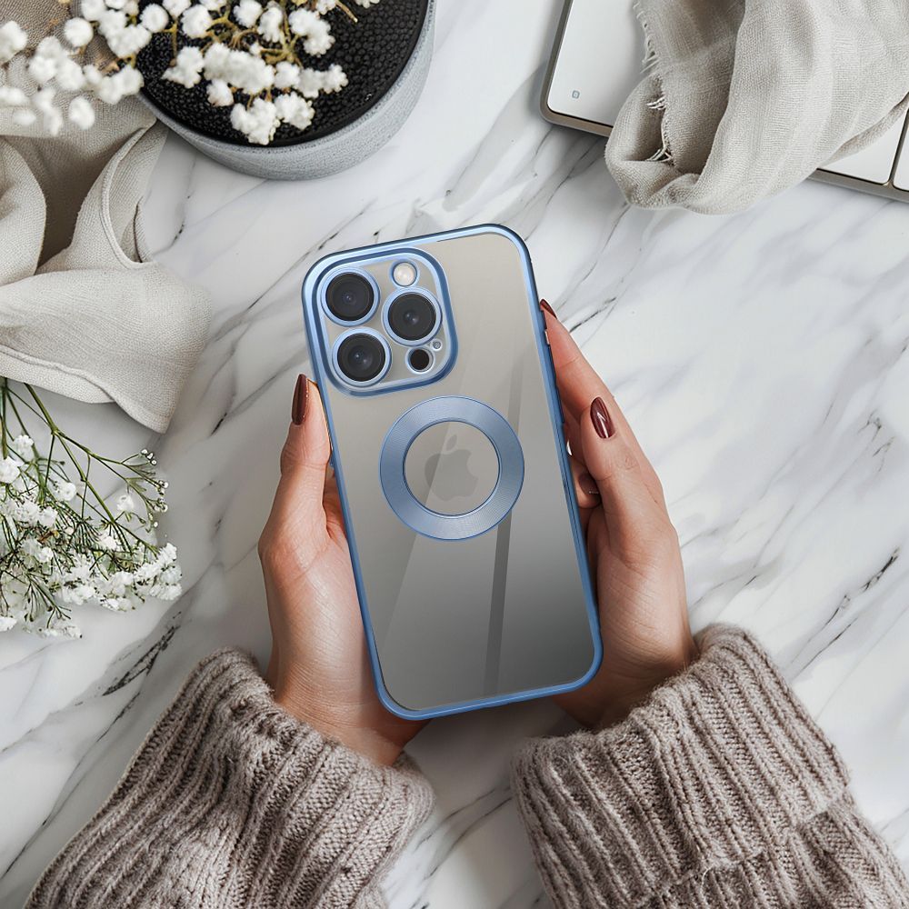 IPHONE 16 kék GLAM Tok