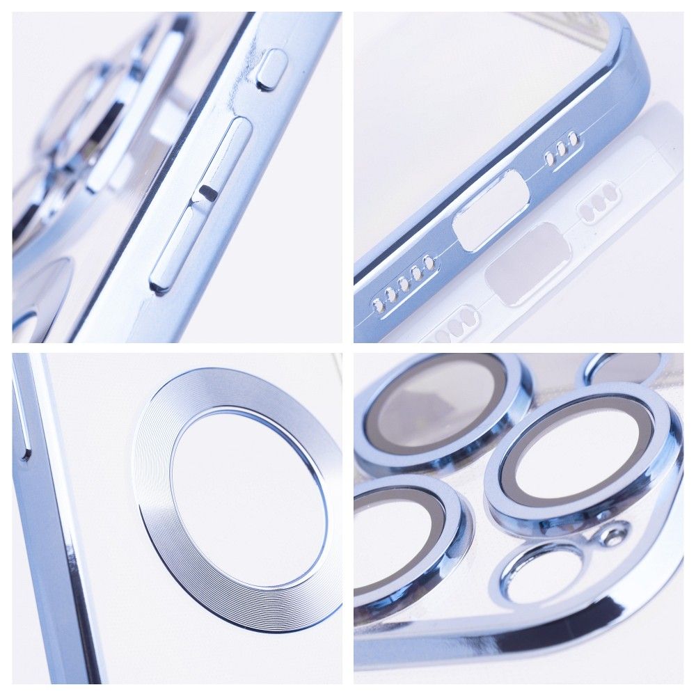 IPHONE 16 Pro Max kék GLAM Tok