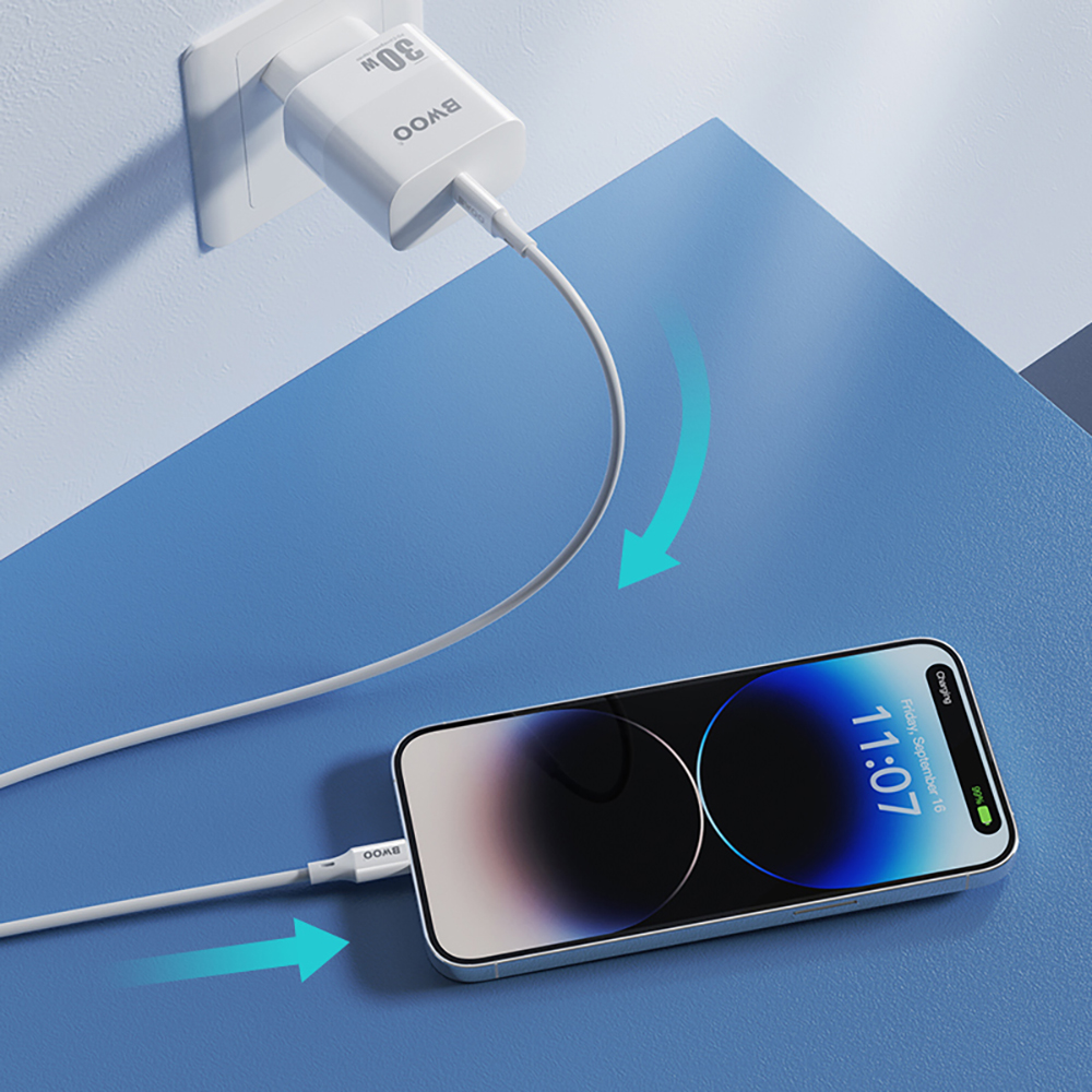 BWOO 27W kábel X283C-L USB-C - Lightning