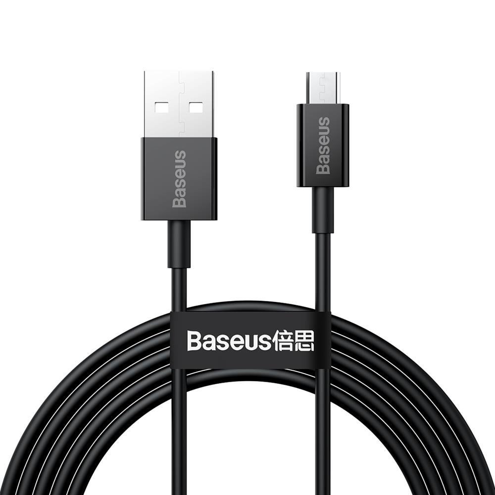 Baseus kábel Superior USB - microUSB 2,0 m 2,0A fekete