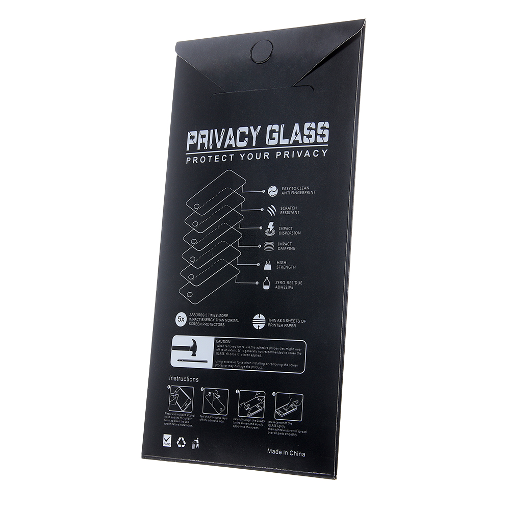 iPhone 12 Pro Max Edzett, Privacy (betekintésgátló) üvegfólia