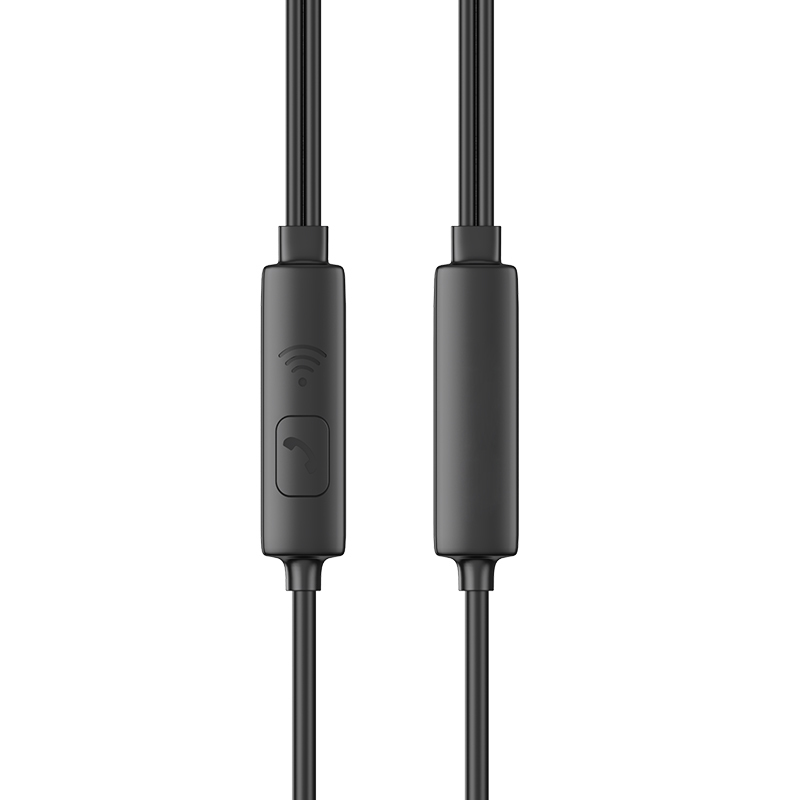 Borofone fülhallgató BM61 Wanderer mikrofonnal fekete