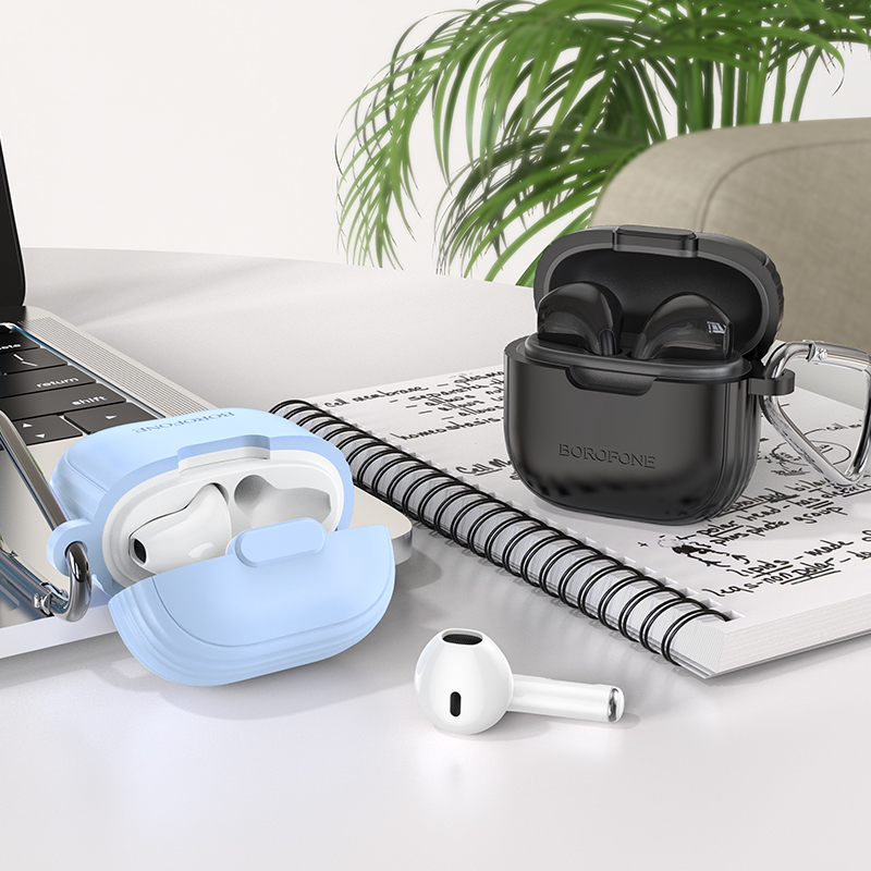 Borofone TWS Bluetooth fülhallgató BW29 Charm fekete