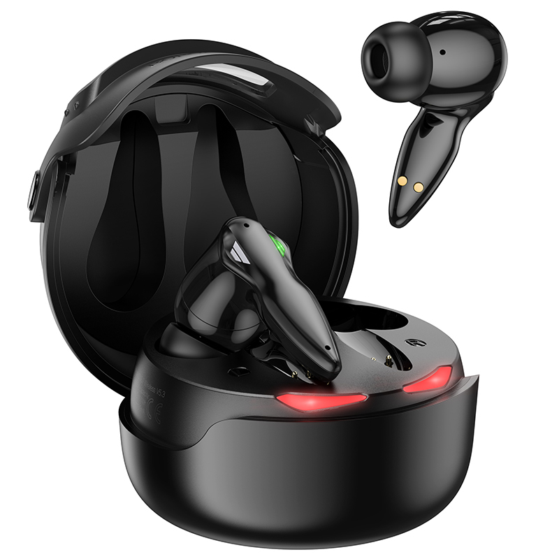 Borofone TWS Bluetooth fülhallgató BW57 Mecha fekete