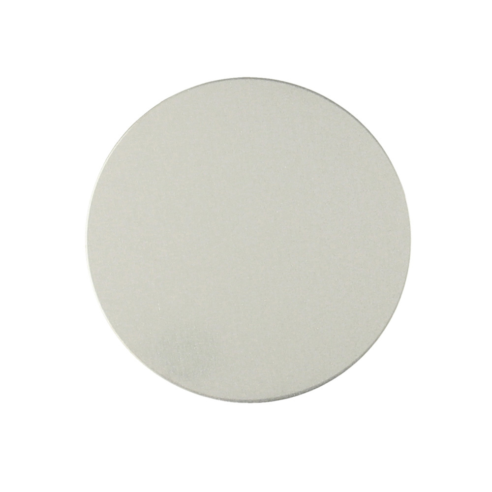 Fém lemez mágneses tartókhoz - kerek 40mm ezüst