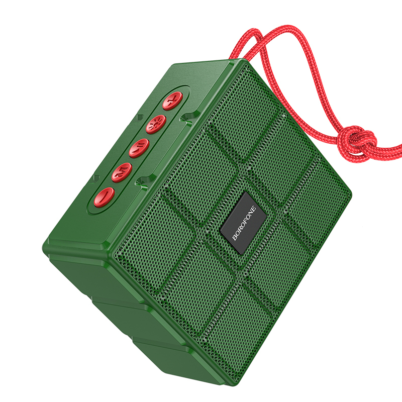 Borofone hordozható Bluetooth hangszóró BR16 Gage sötétzöld