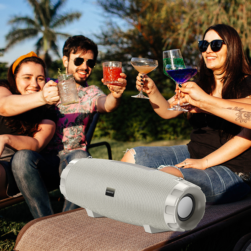 Borofone hordozható Bluetooth hangszóró BR14 Coolant piros